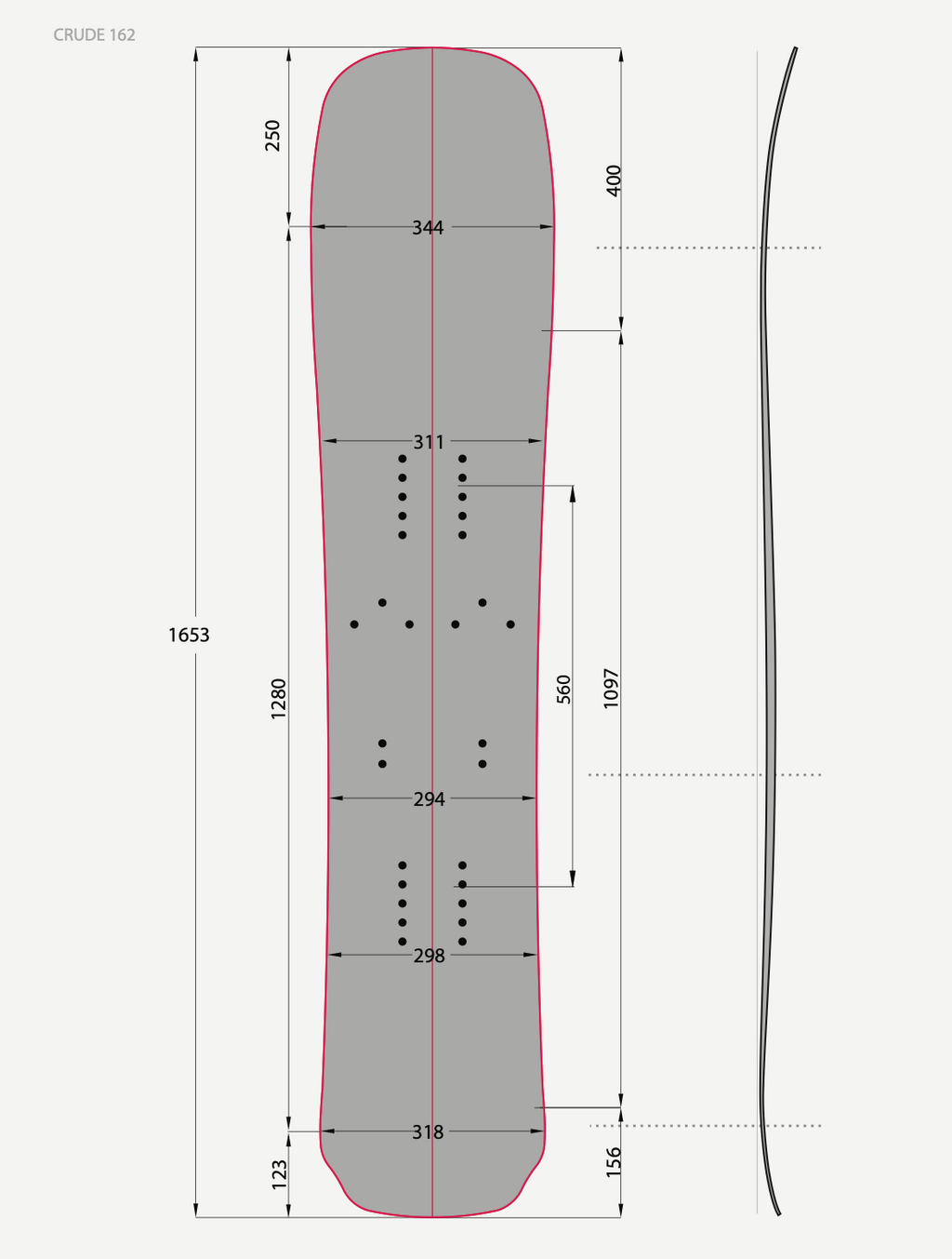 LTB CRUDE splitboard