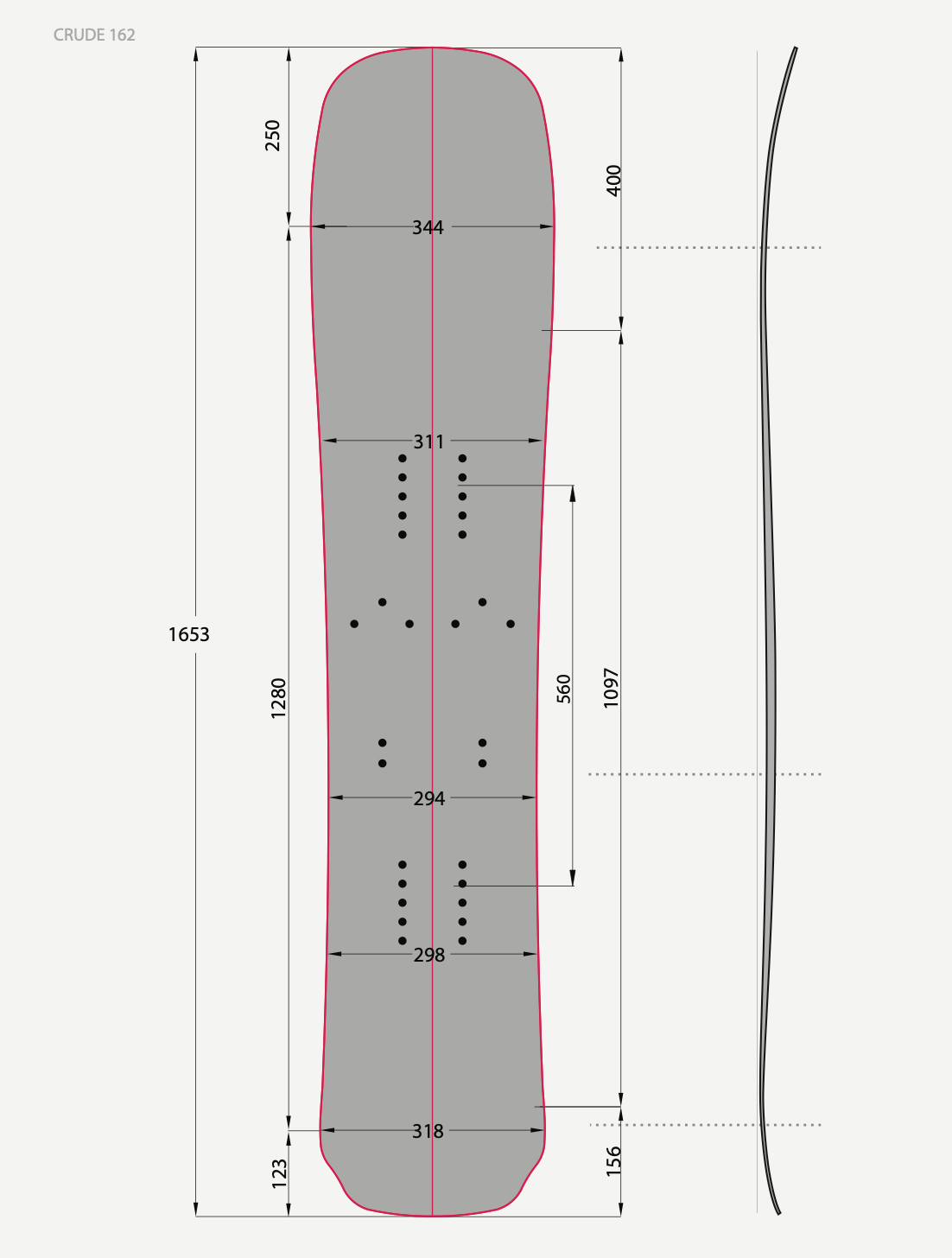 LTB CRUDE splitboard