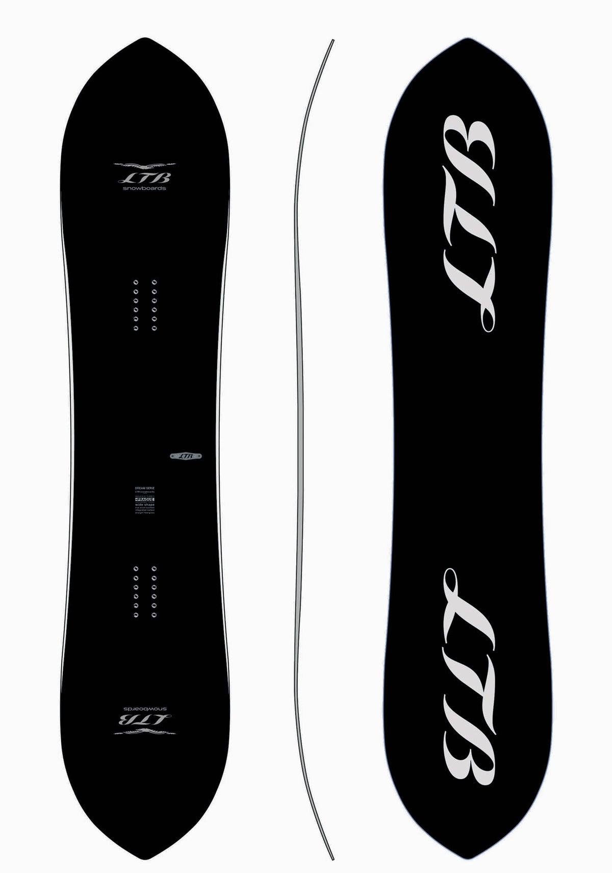 LTB DREAM BLACK snowboard