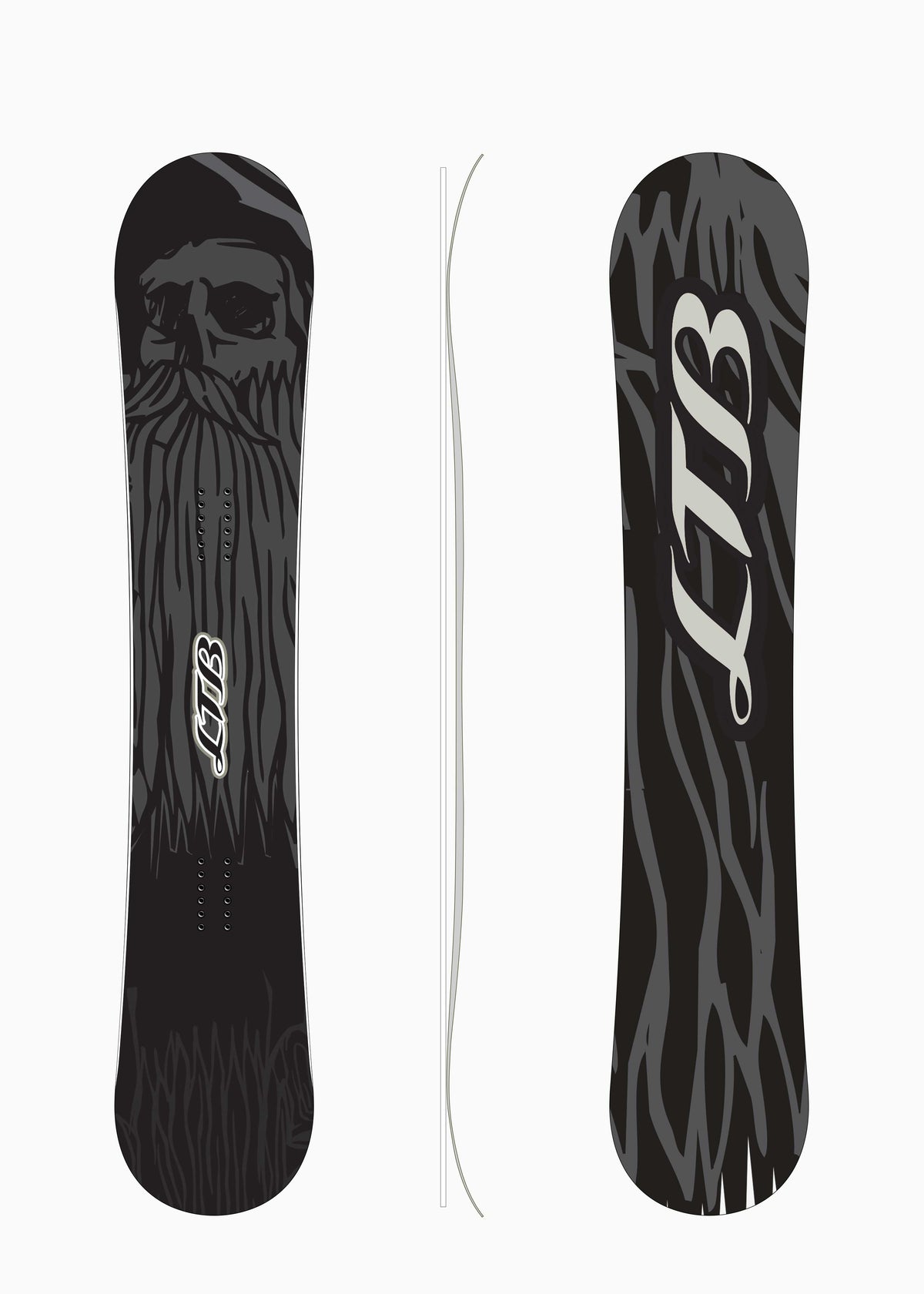 LTB EELS BLACK snowboard